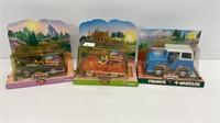 Vintage Chevron toy cars: (2) autopia disneyland,