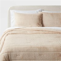 Threshold™ 3pc King Comforter+Sham Set Khaki $69