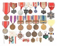 IMPERIAL JAPANESE ARMY MEDALS LOT
