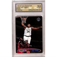 1998-99 Stadium Club Paul Pierce Rookie Graded 10