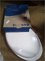 New in box white Corona toilet seat