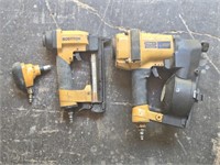 Bostitch nailers - roofing Brad & palm nailer