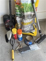 Miscellaneous Gardening and Garage Supplies
