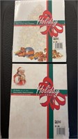 F1)Printer paper. Holiday stationary. Two unopened