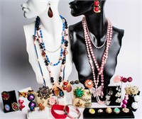 Jewelry Vintage Colorful Estate Costume Pieces