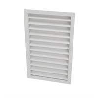 Air Vent 14-in X 24-in White Rectangle Aluminum