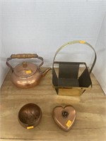 Copper and Brass items