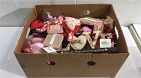Box of Valentines Days Decor