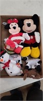 Miscellaneous Plush lot, Mickey/Minnie Mouse