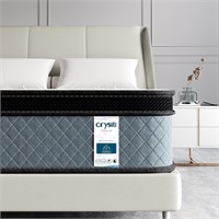 Crystli 14 King Mattress  Memory Foam Hybrid