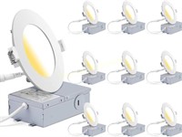 GCN LIGHT 9W 4-inch LED Downlight  10-Pack