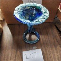 Vintage art Glass Vase