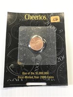 2000 Cheerios Coin