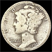 1921-D Mercury Dime NICELY CIRCULATED