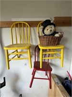 3 Kids Chairs