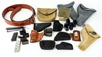 Vintage WWII Holsters, Bags, Accessories