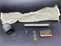 Gun Cleaning Kit in Tube, Cotter Pins , Tokens, +
