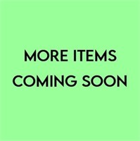 More items coming soon