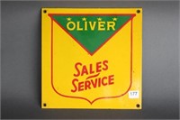 OLIVER SALES & SERVICE SSP SIGN - 10" X 10"