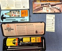 2 NICE GUN CLEANING KITS WITH RODS & OIL LOT