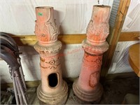 52" Tall Cast Fire Pull Station Bases