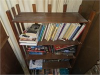 Wooden Shelf & Books