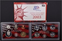 2003 US Silver Proof Set - #10 Coin Set