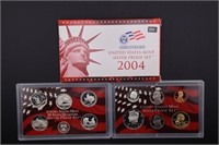 2004 US Silver Proof Set - #10 Coin Set