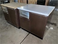 2 Trash Can Cabinets