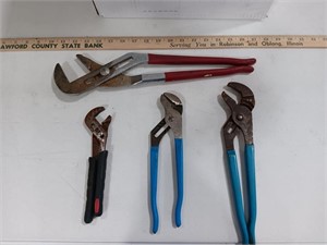 Channellock Pliers With Comfort Grip.