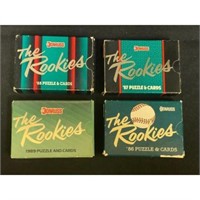 (4) 1986-89 Donruss The Rookies Complete Sets