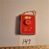 Fisher Price Music Box Pocket Radio- 759