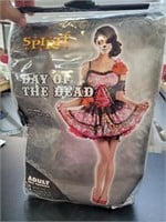 New Day of the Dead adult Halloween costume size