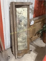 Antique sideboard mirror rough condition 46