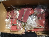 Lot of Brass House Numbers, NIP