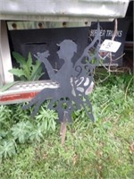 Metal Fairy w/ Wings - Yard Art!
