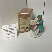1992 Enesco "All I Want For Christmas" Figurine,