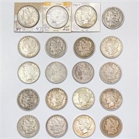 1881-1935 (Set 20) Morgan & Peace Dollars