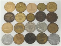 Lot of 20 Various Collector Tokens