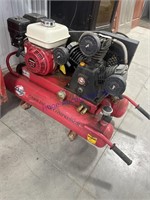 HONDA GASOLINE AIR COMPRESSOR, 9.5 GAL,