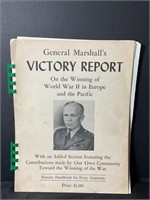General Marshall’s Victory Report