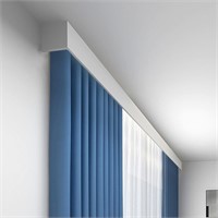 TIPIACE Curtain Double Track and Valance