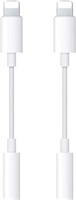 [Apple MFi Certified] 2 Pack Lightning to 3.5 mm