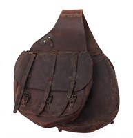 U.S. Cavalry McClellan Saddle Bags, Circa 1880's &