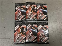 Star Wars game pack cards set of six