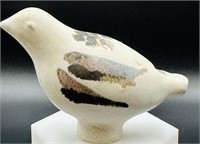 Vintage Pottery Quail Bird Whistle