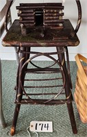 Antique Twig Table, Cabin Decor (attached)
