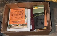 Box of Cookbooks & Binders (BS)
