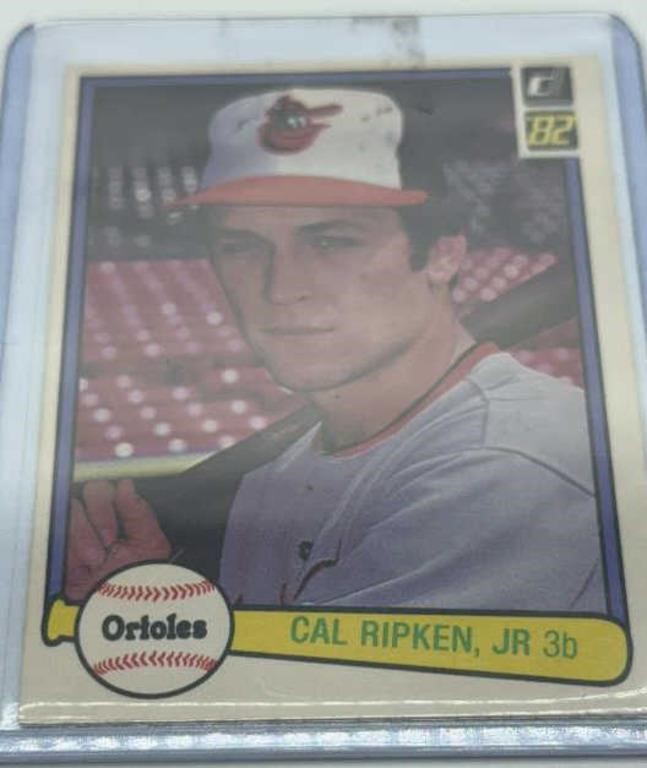 Cal ripken jr baseball rookie card