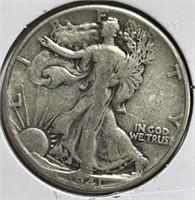 1941 Walking Half Dollar
